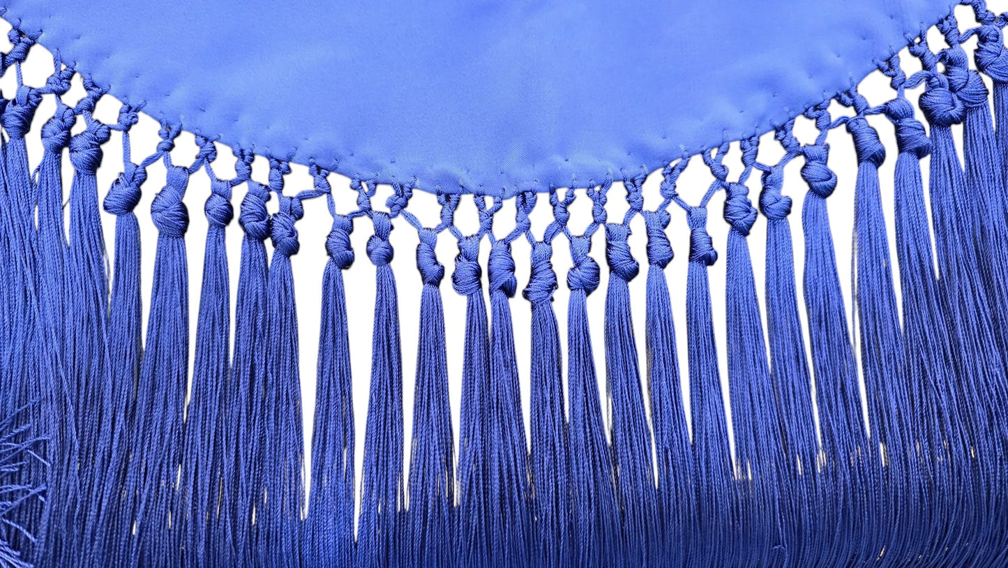 Manton flor grande Amarillo bebe