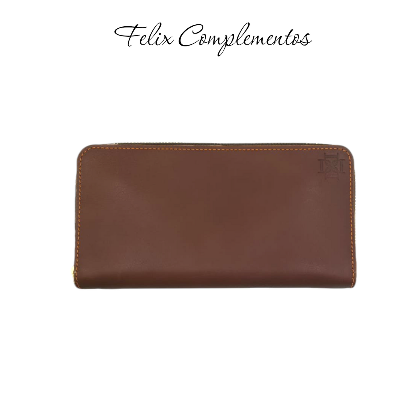 Monedero Marron cerezo (Piel)