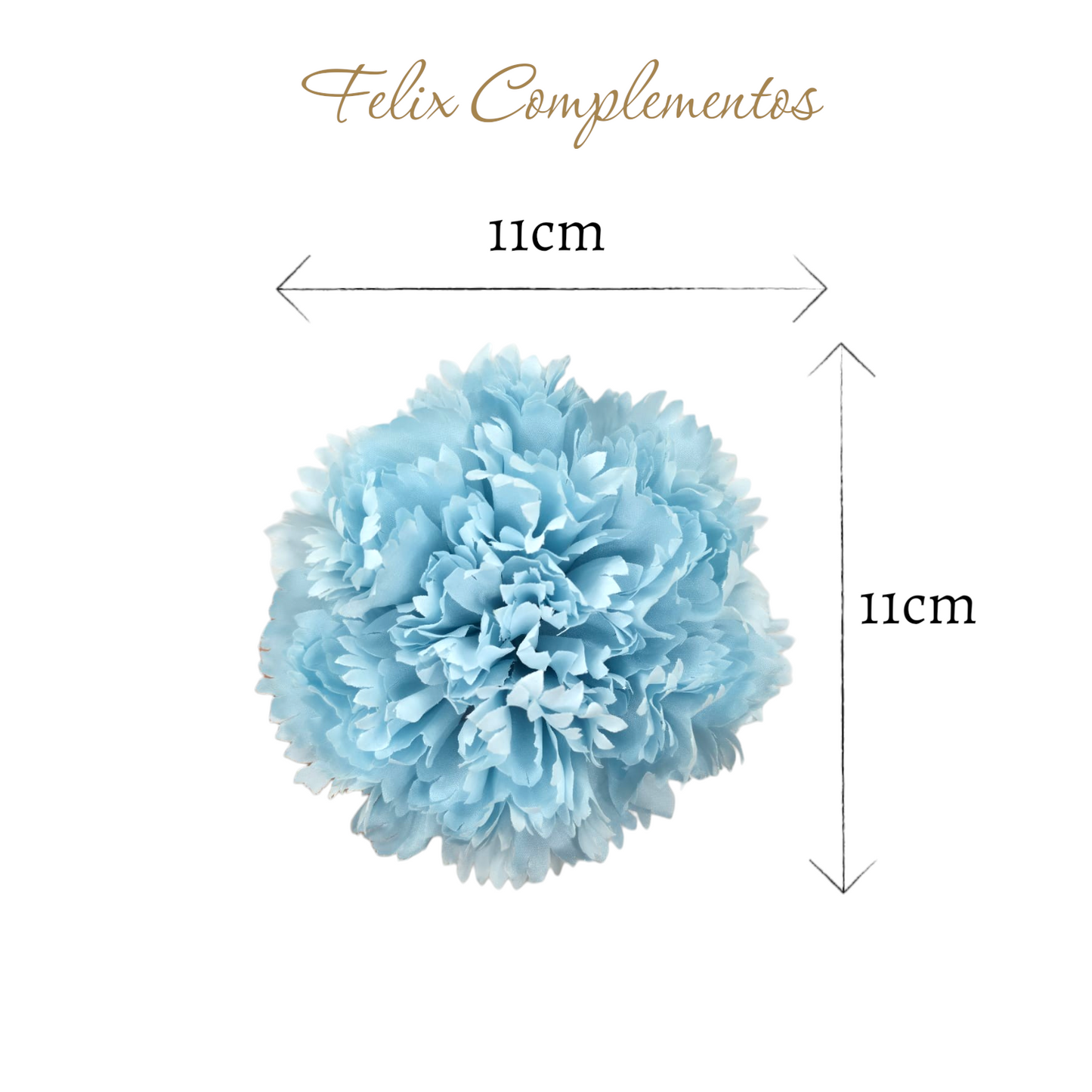 Clavel Azul empolvado