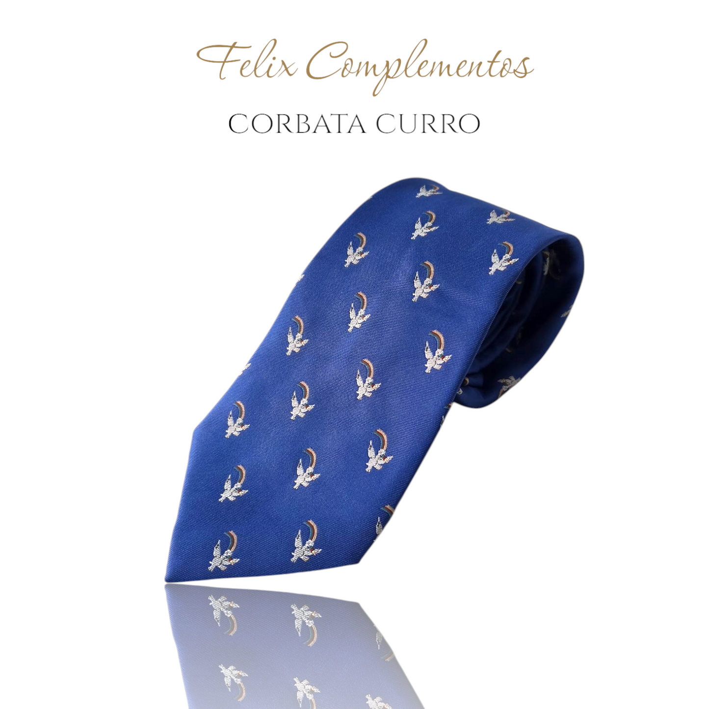Corbata Curro Expo 92 Azul claro