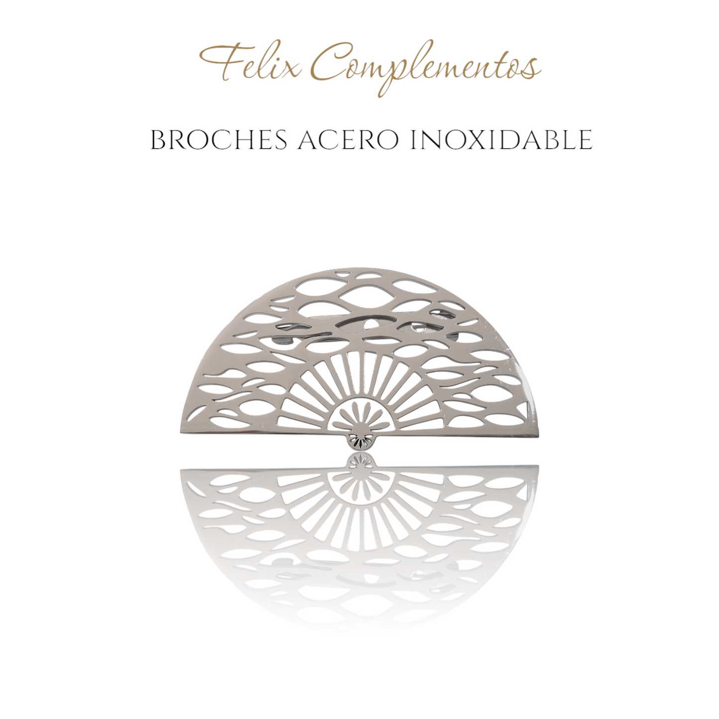 pack manton flor grande con broche