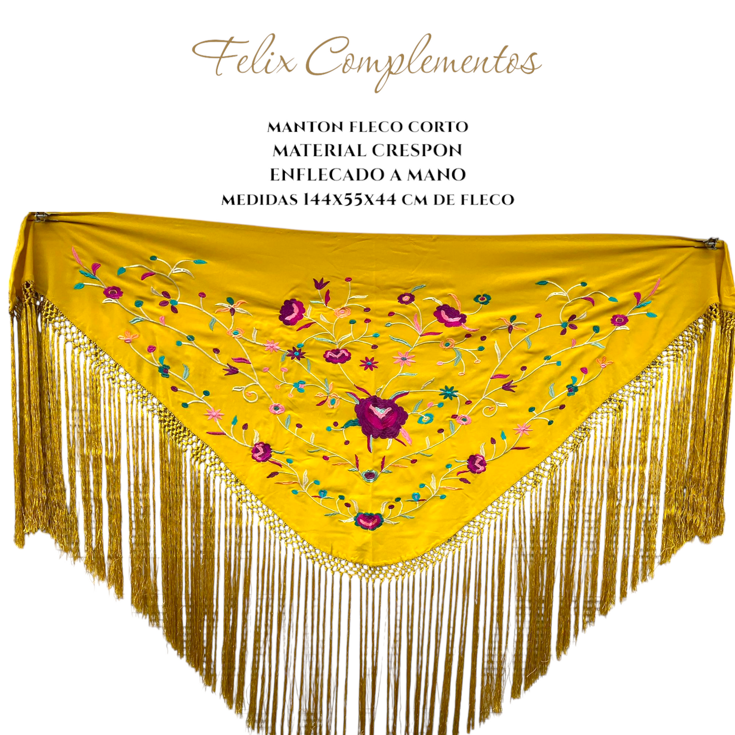 Red and red shawl (model B)