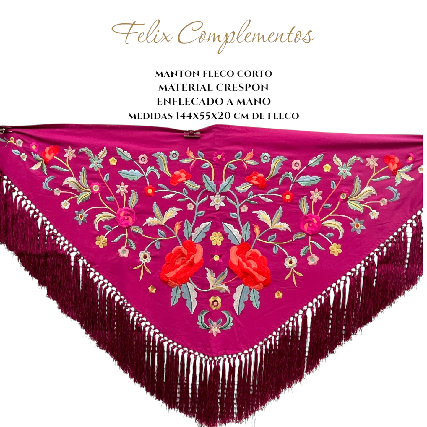 Manton bugambilla flores grandes