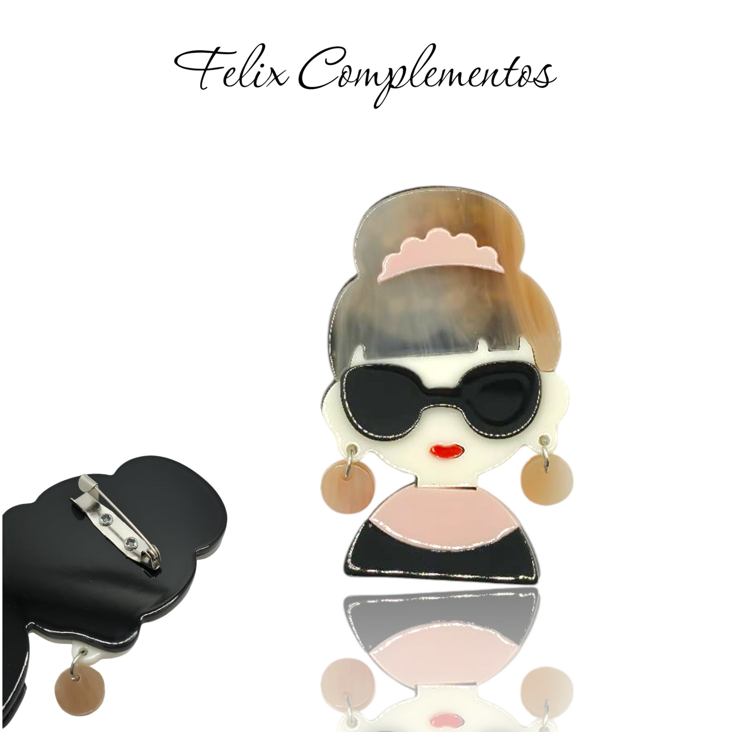 Broche Mujer Fashion