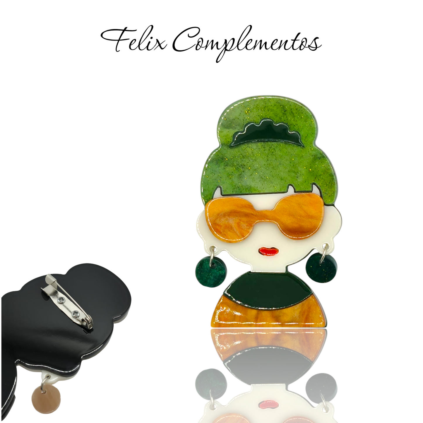 Broche Mujer Fashion