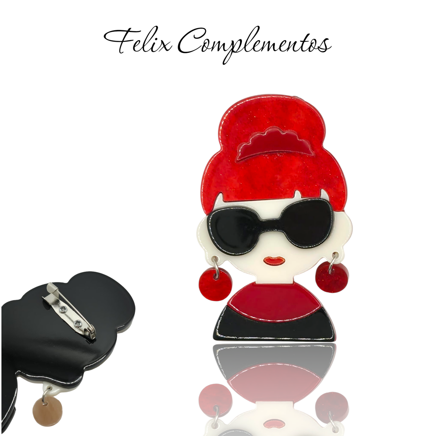 Broche Mujer Fashion