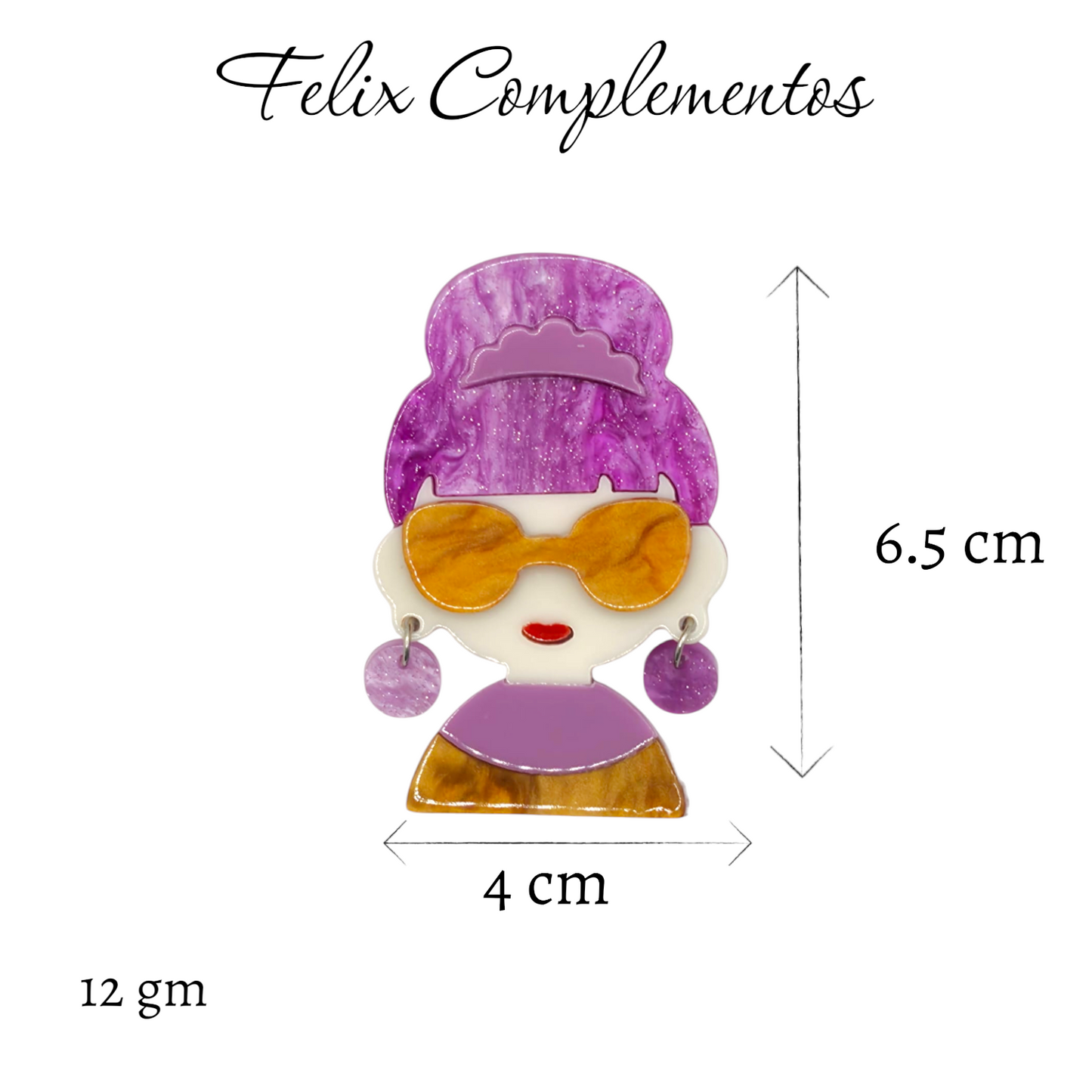 Broche Mujer Fashion