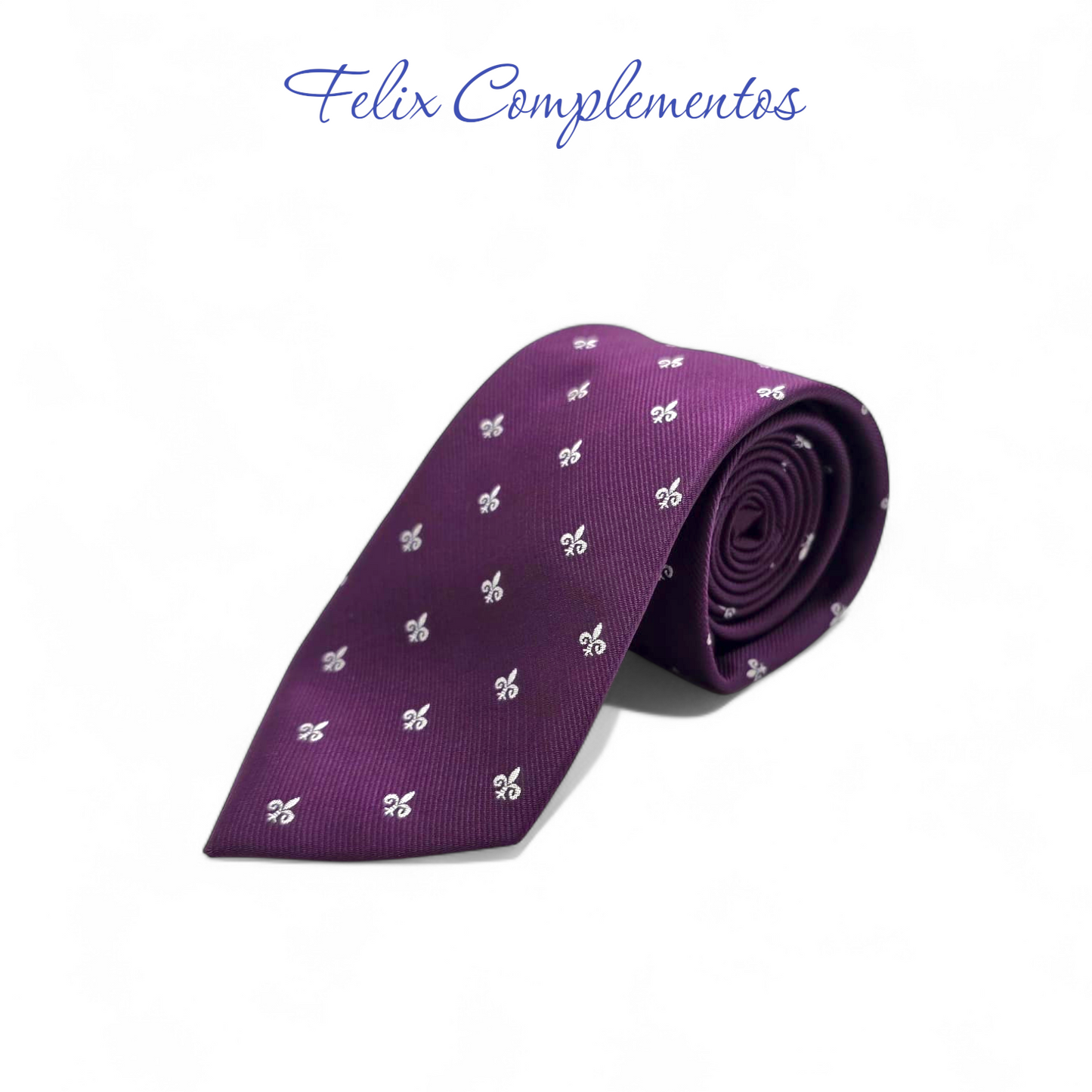 Corbata Flor de Lis
