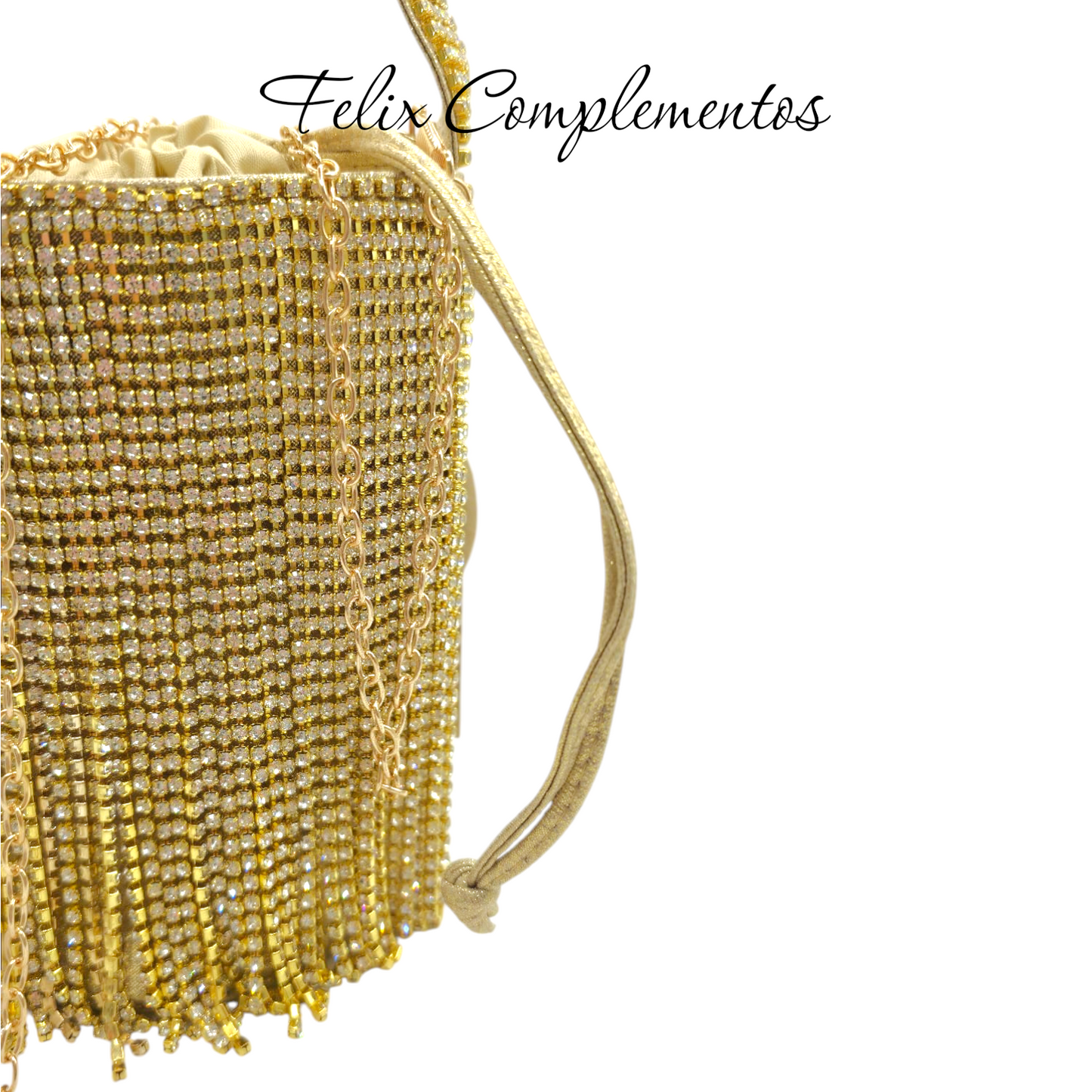 Bolso lagrimas de oro