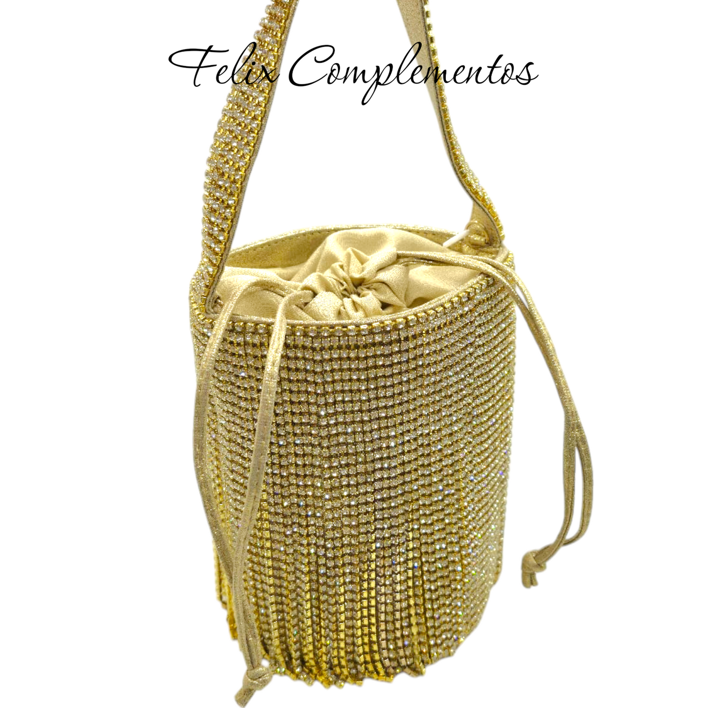 Bolso lagrimas de oro