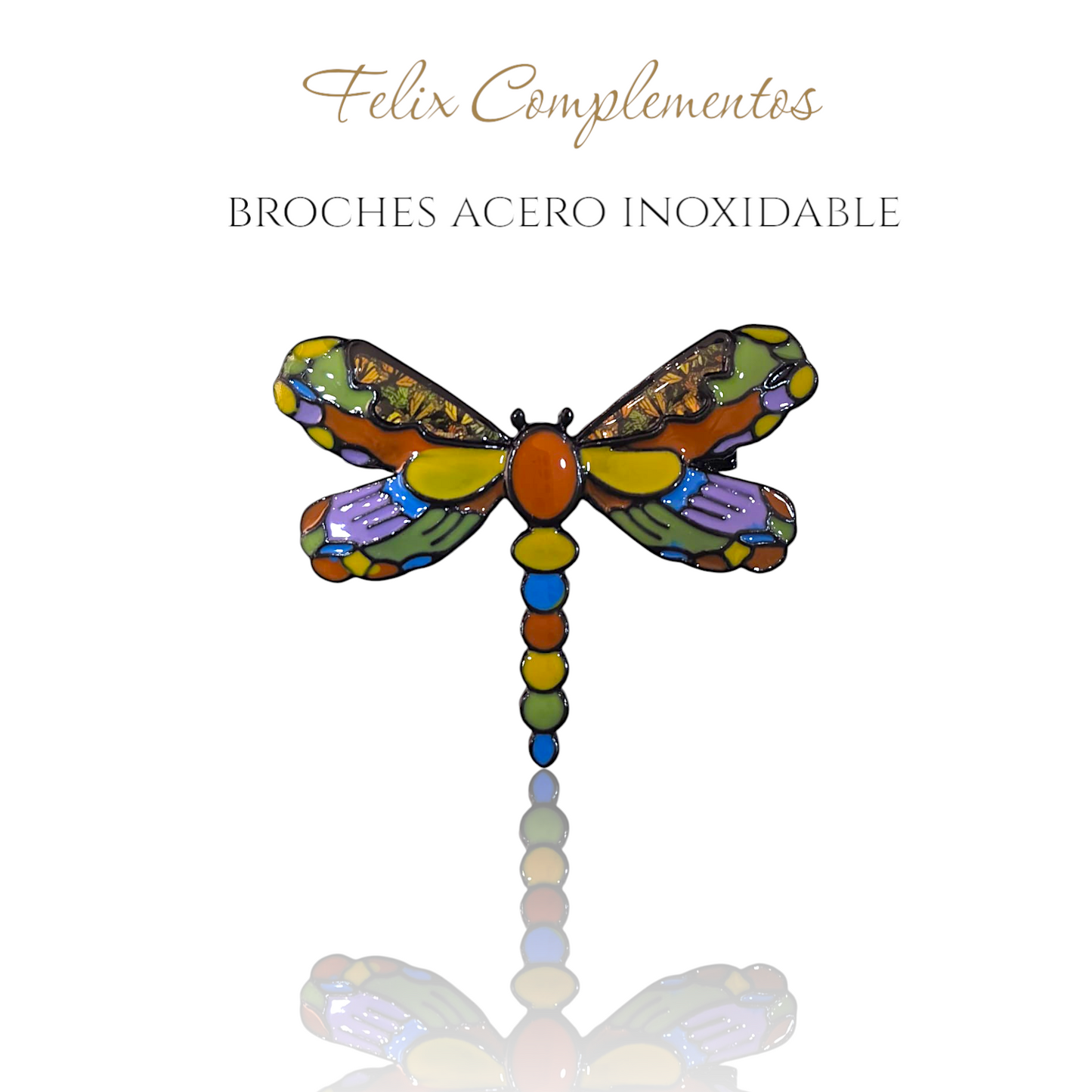 Broche libelula