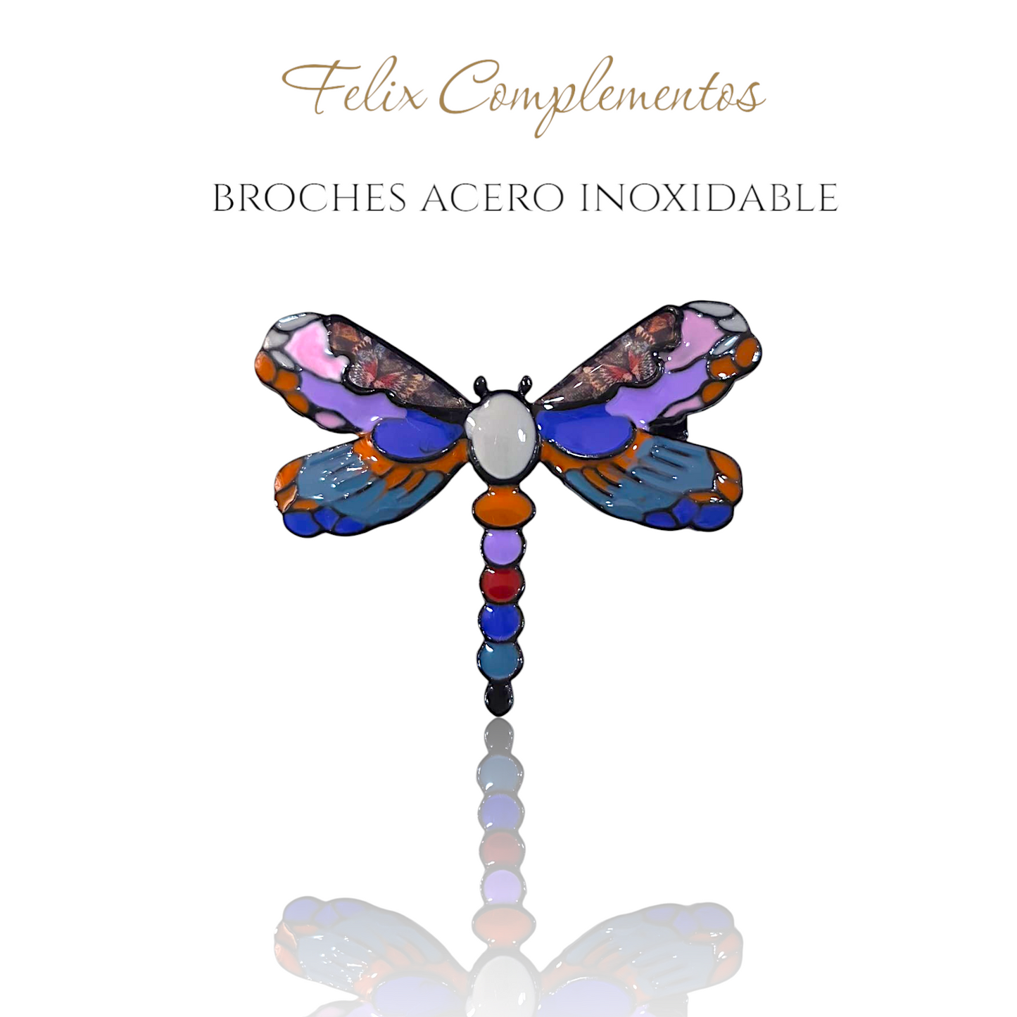 Broche libelula