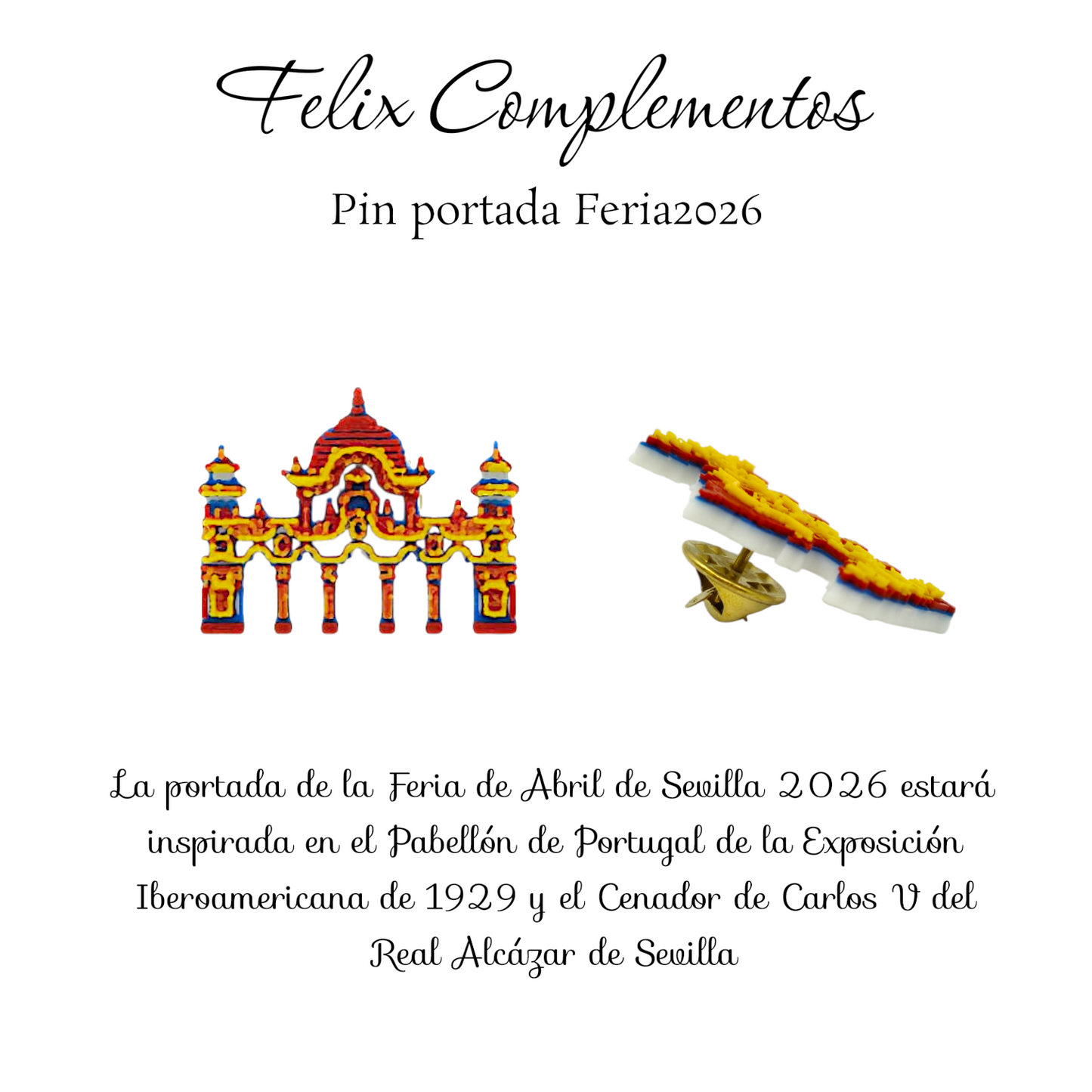 Pin Feria 2026 Pabellon de Portugal