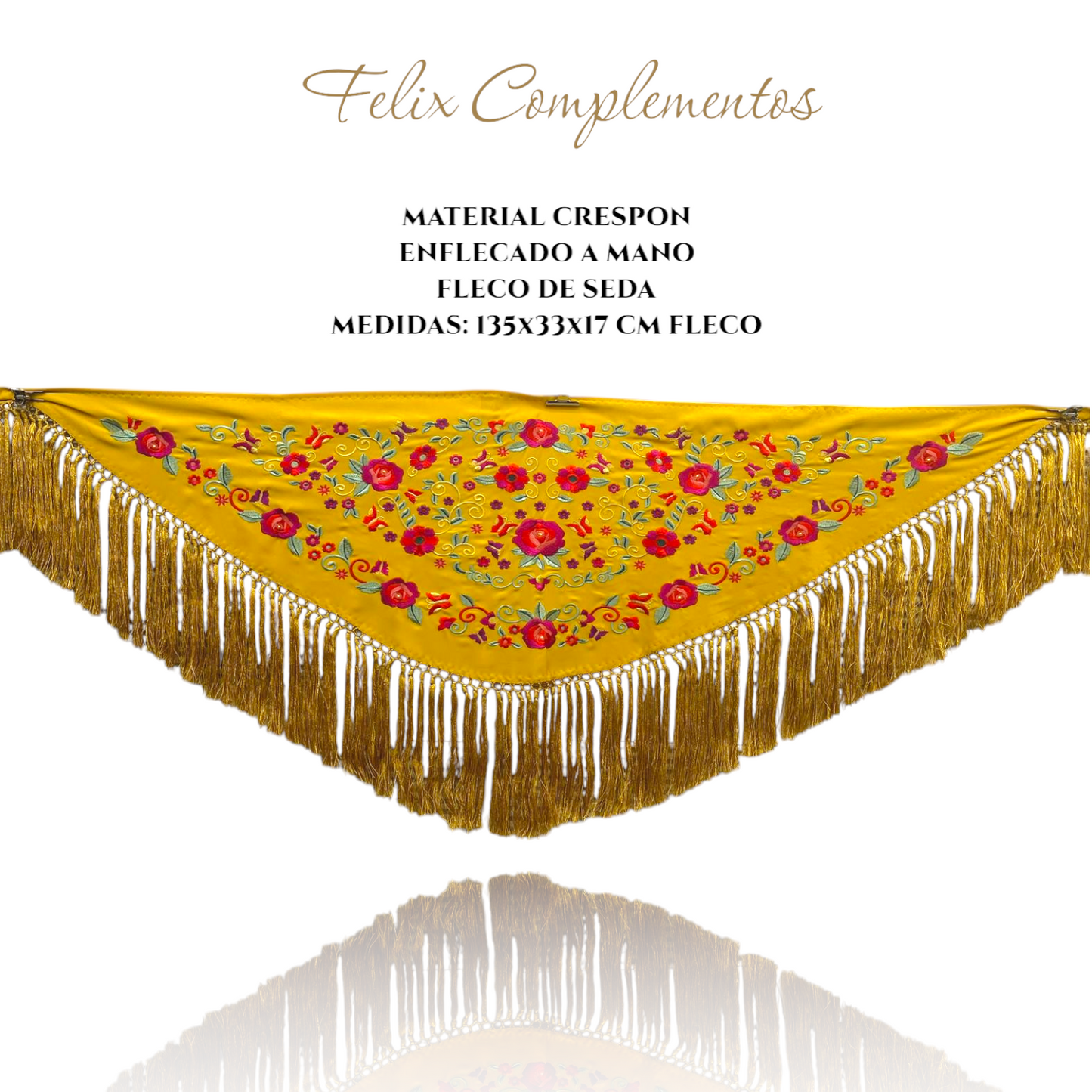 Small mustard-colored shawl
