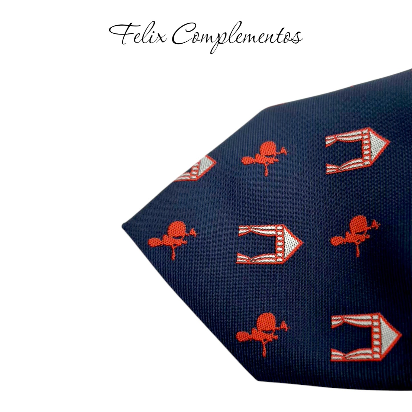 Gravata azul marinho Curro Expo 92