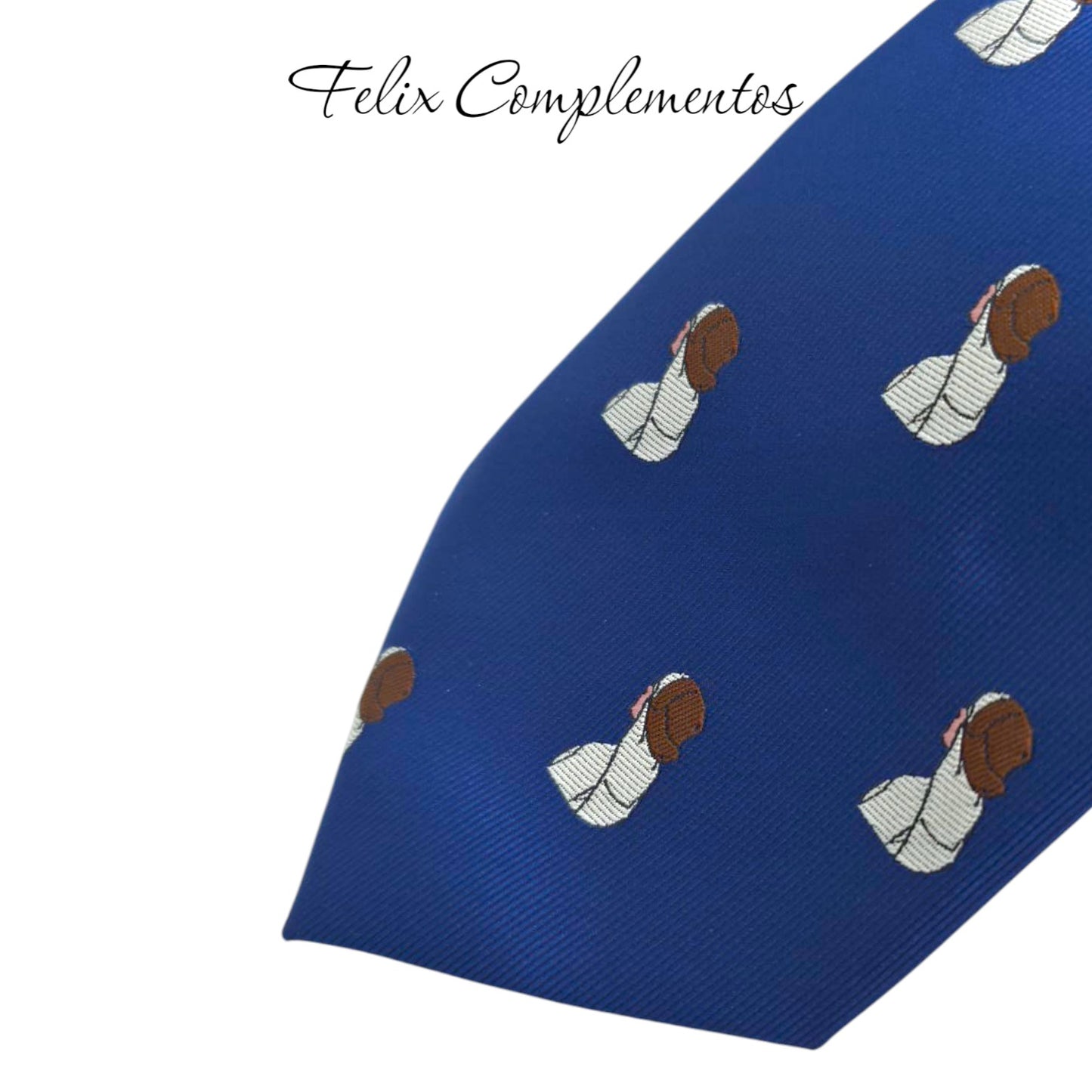 Gravata azul marinho Curro Expo 92