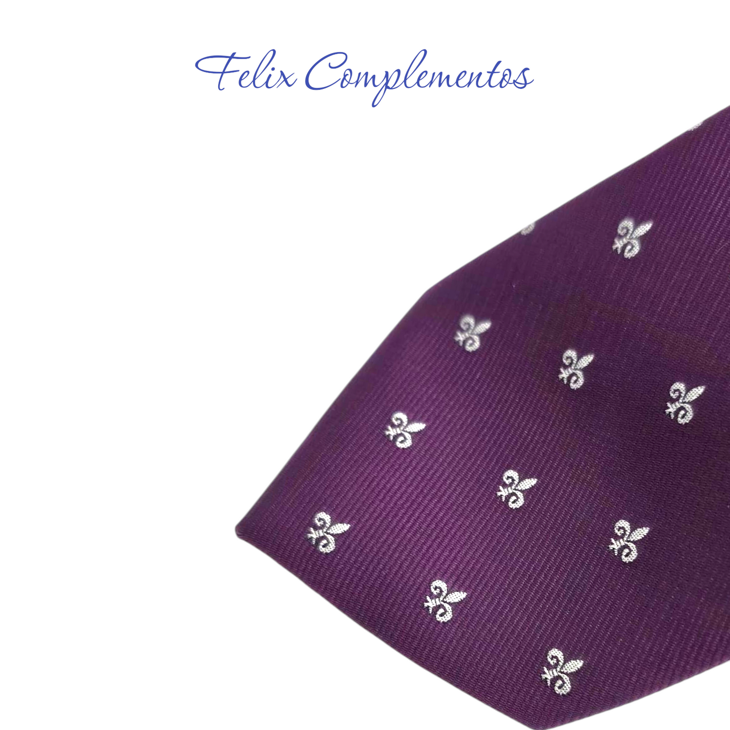 Corbata Flor de Lis