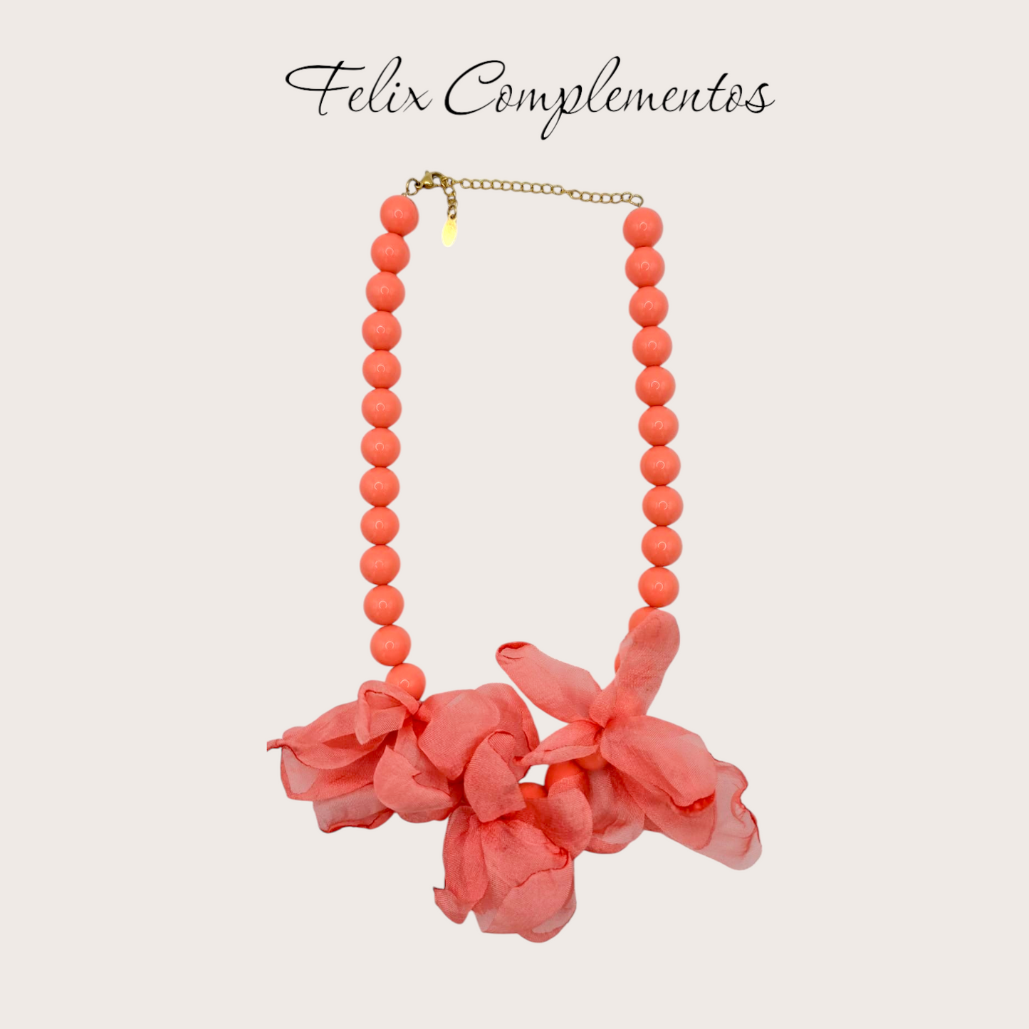 Ceramic fish necklace 2