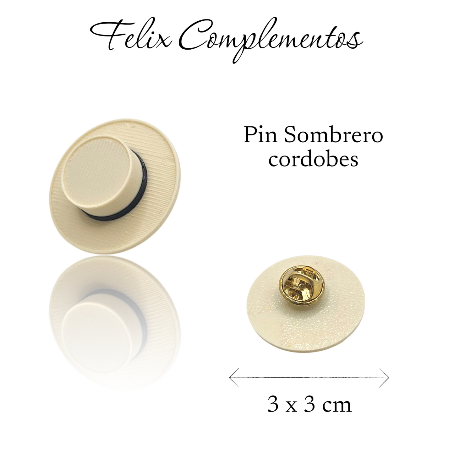 Pins Sombrero Cordobes