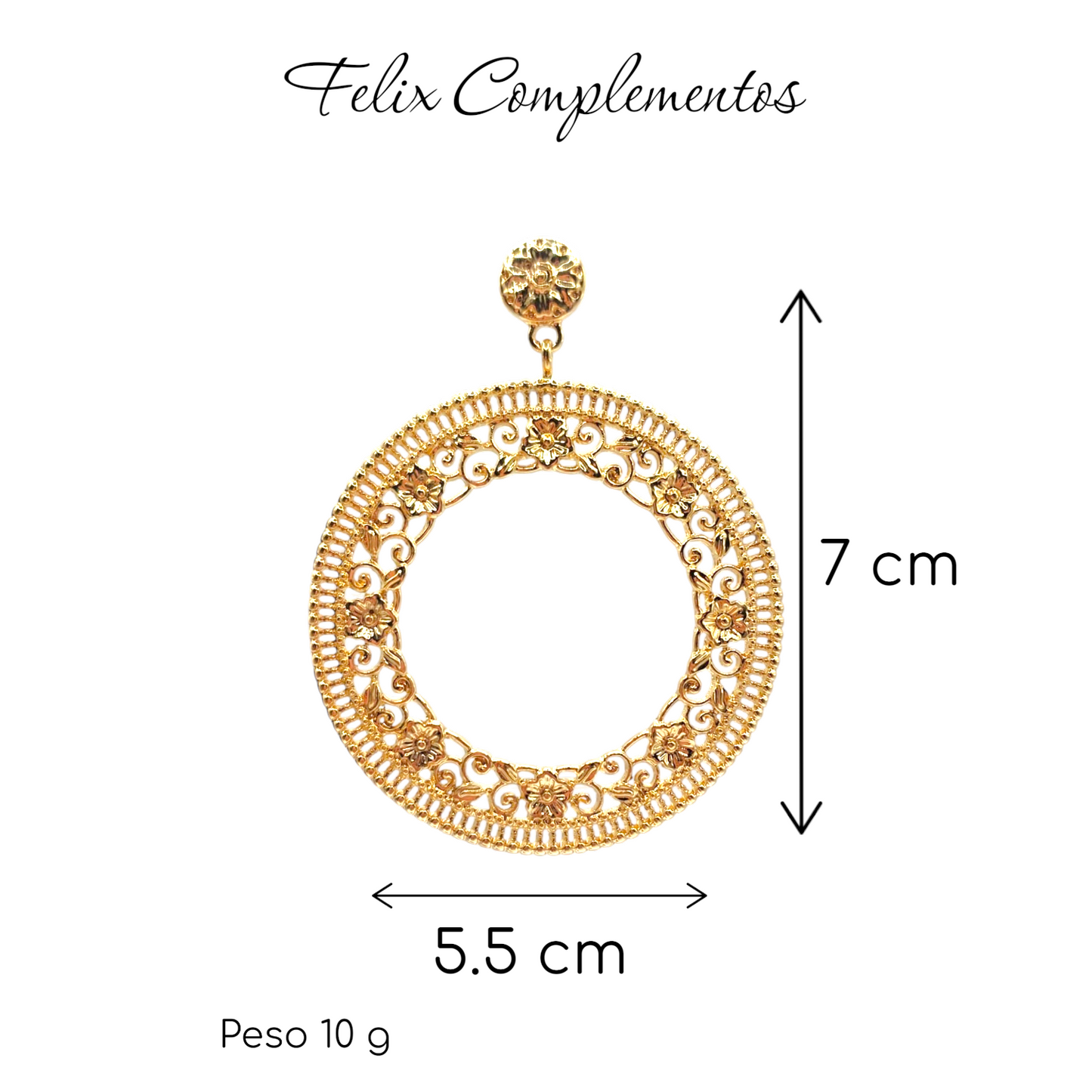 Old Gold Earring (M3)