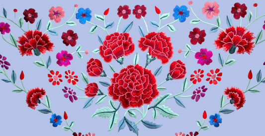 Manton Dianthus Azul Acero