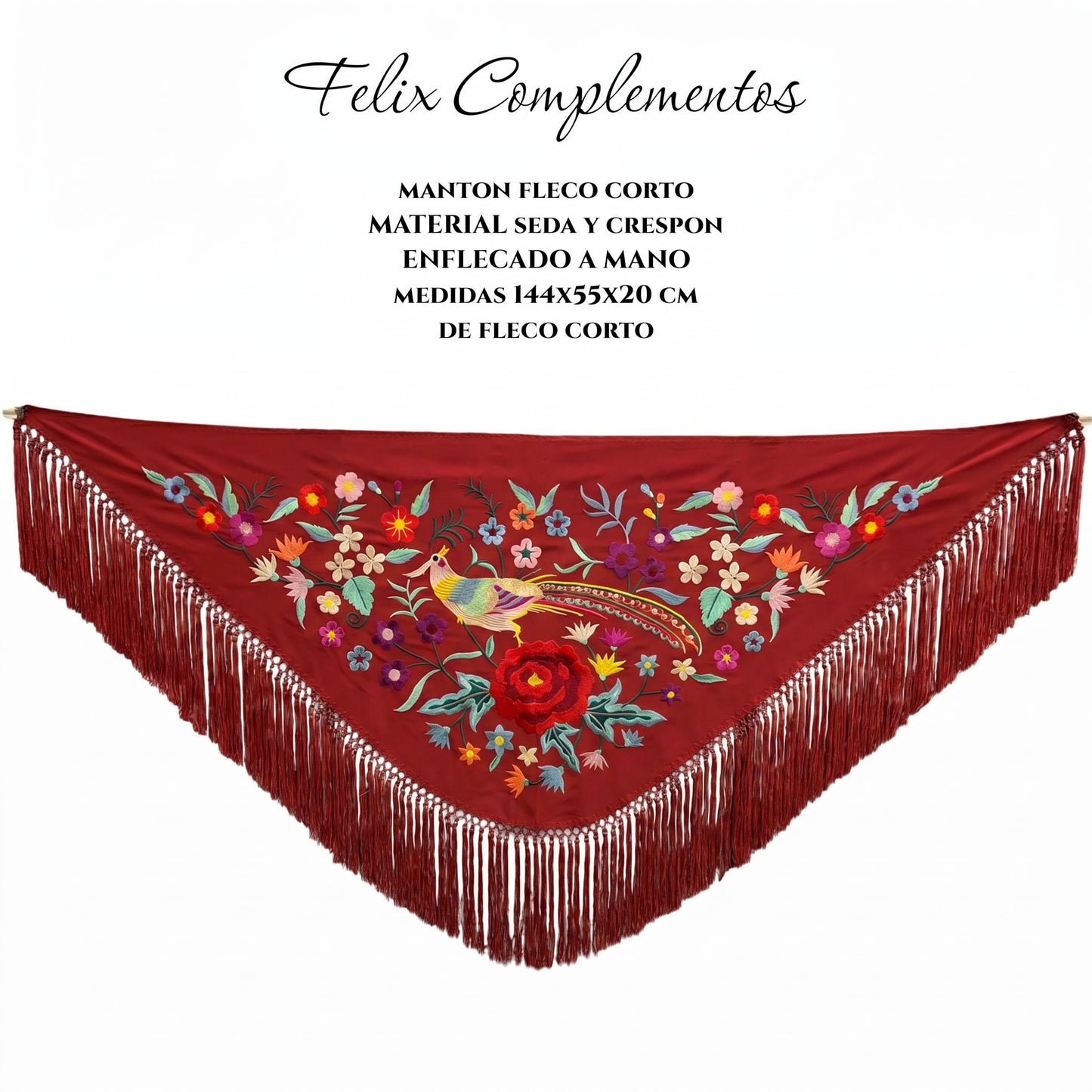 Small red shawl