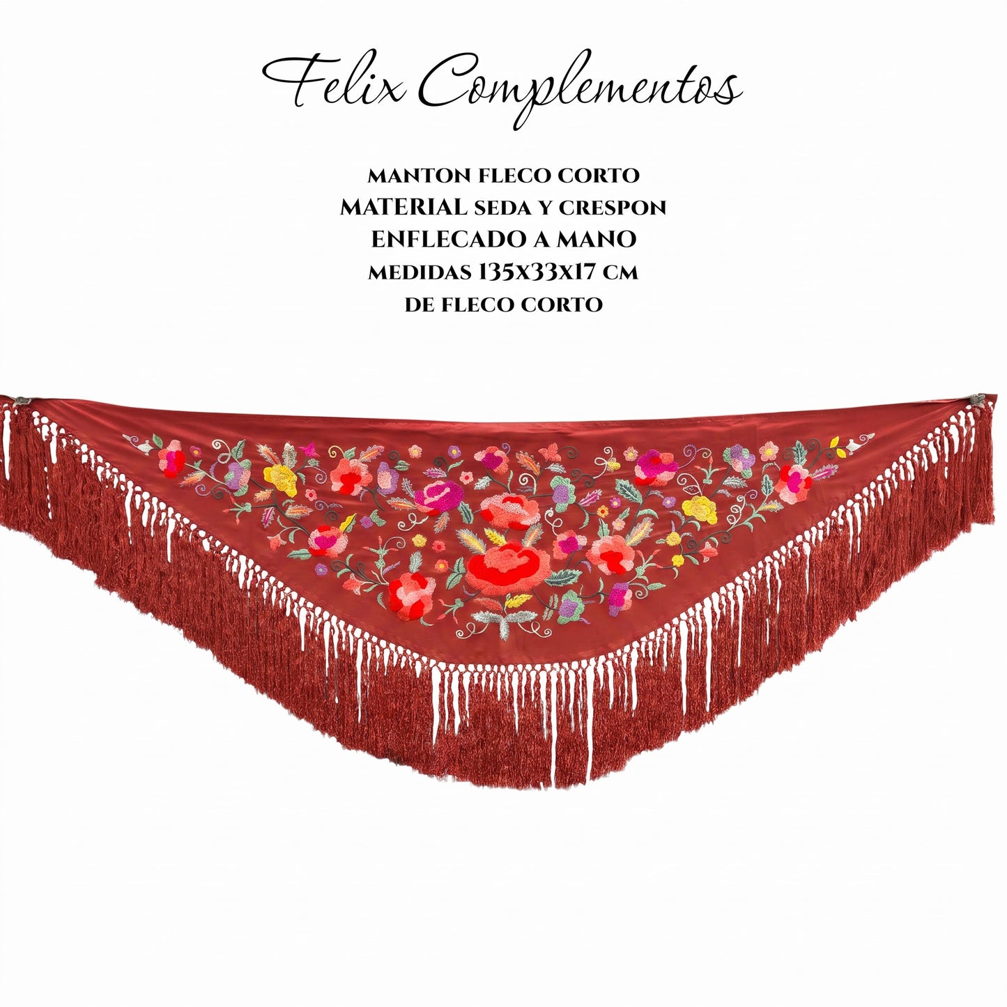 Small red shawl