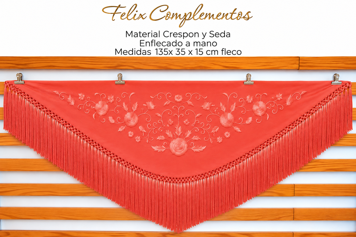 Manton Mediano Ros Coral