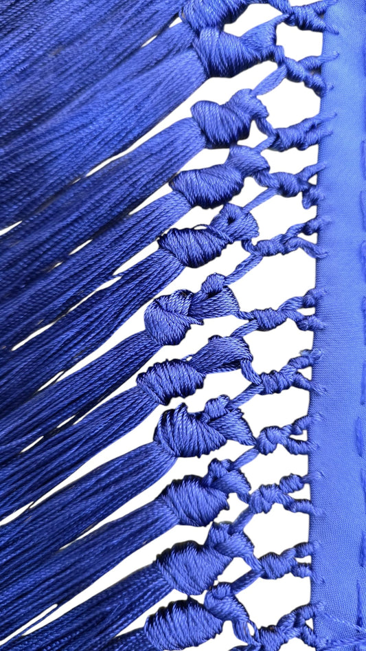 Manton coral flor bugambilla (Modelo F)