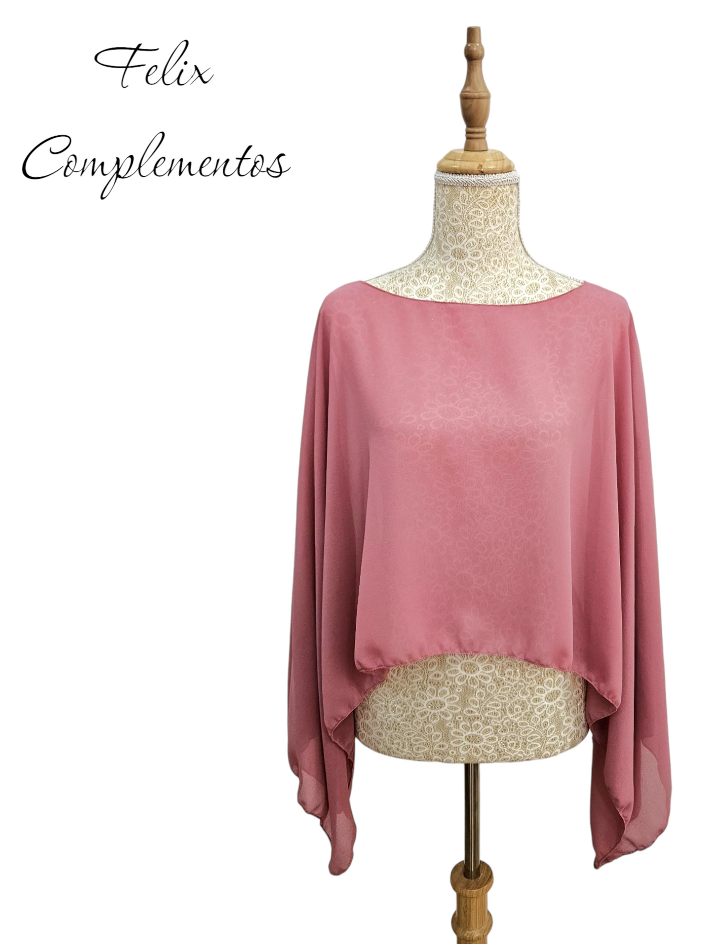 Capa de festa de chiffon