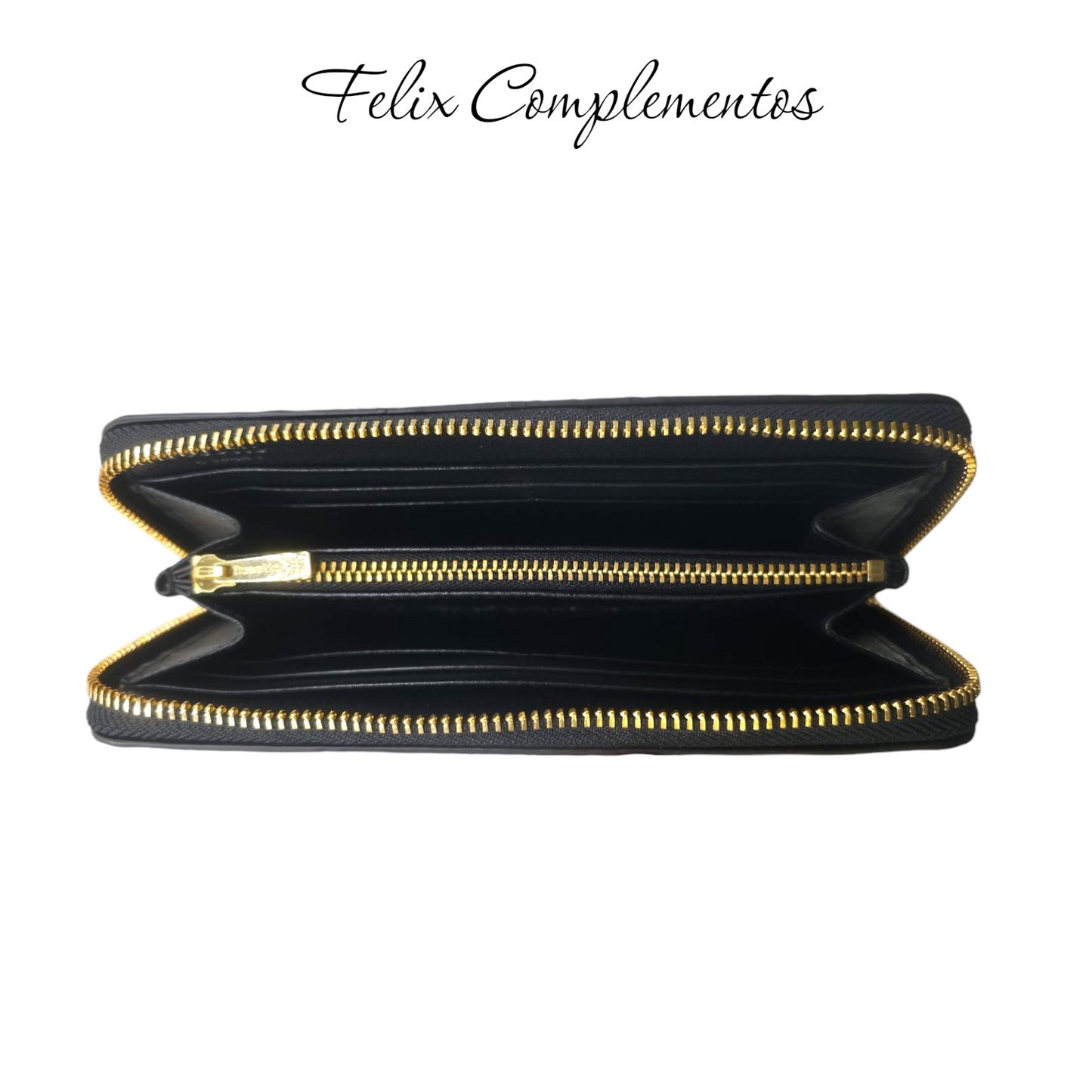 Monedero negro (Piel)