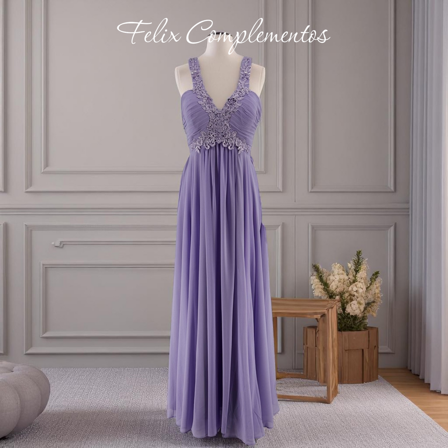 Vestido fiesta Ceres