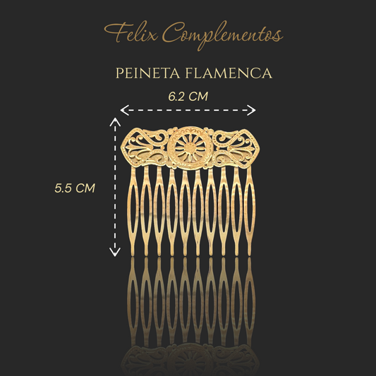 Peina rectangular calado 2