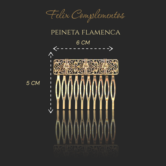 Peina rectangular calado 4