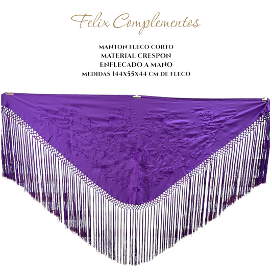 Manton morado (Modelo F)