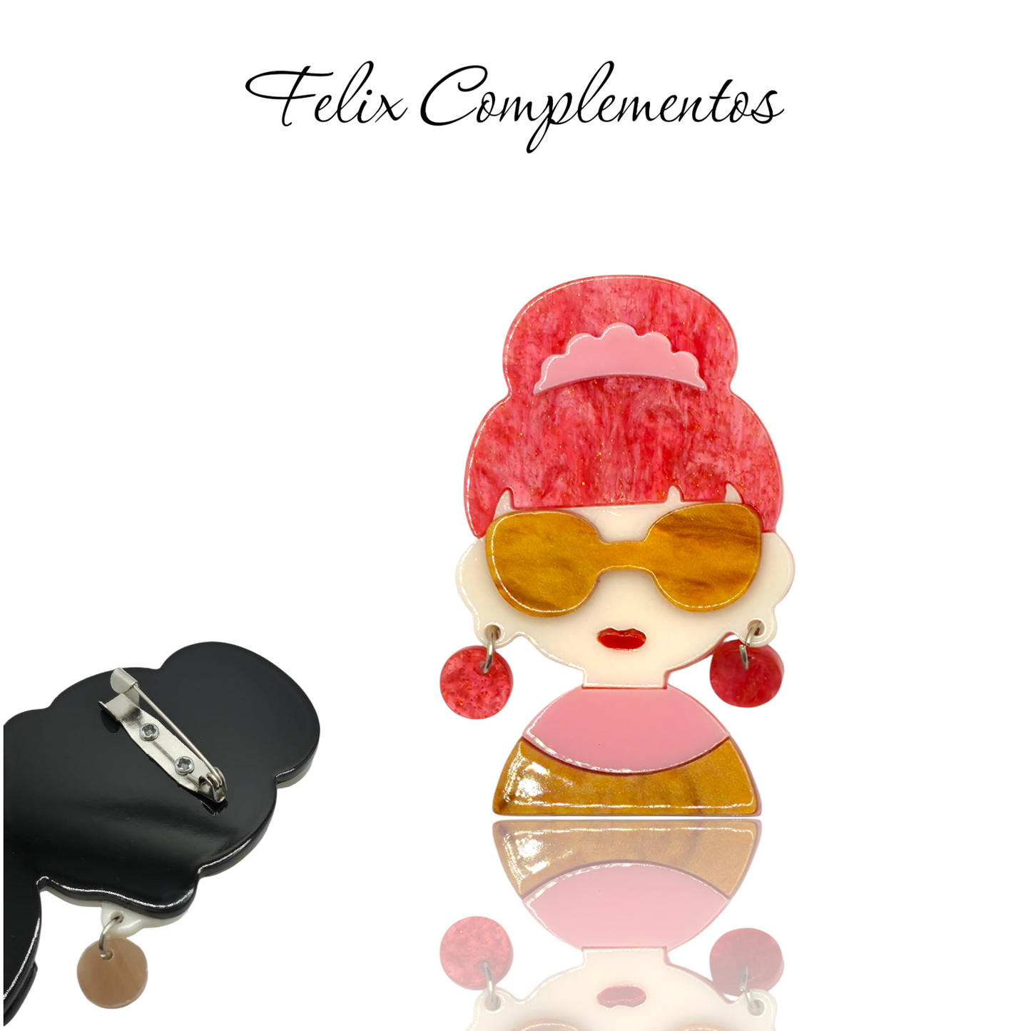 Broche Mujer Fashion