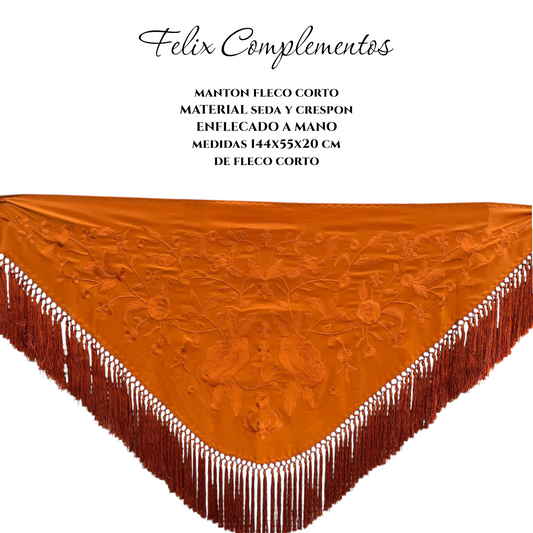 Manton rcolor caldera flor grande
