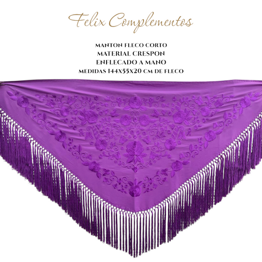 Manton morado