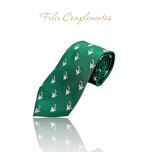 Corbata Curro Expo 92 verde andalucia