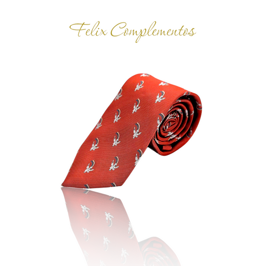 Corbata Curro Expo 92 rojo
