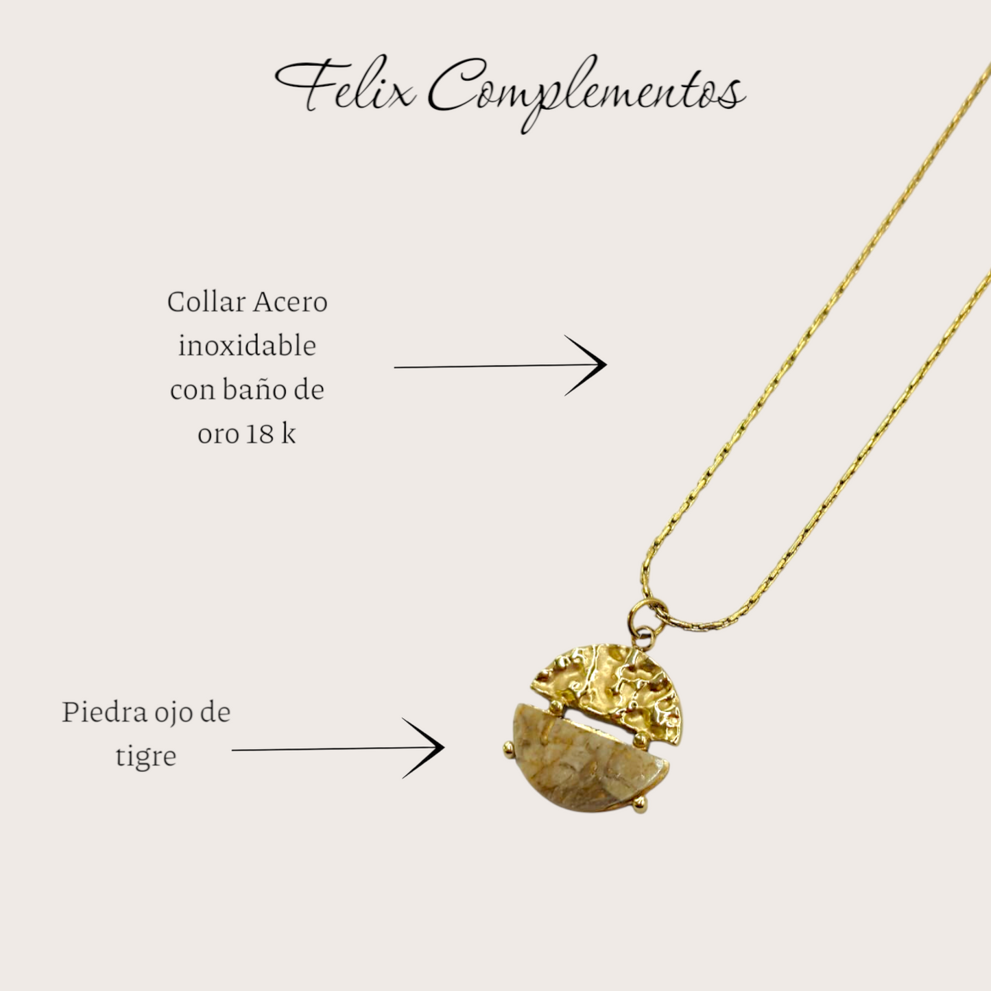 Colar de peixe de cerâmica 2