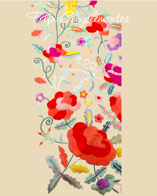 Manton pequeño Beige colores