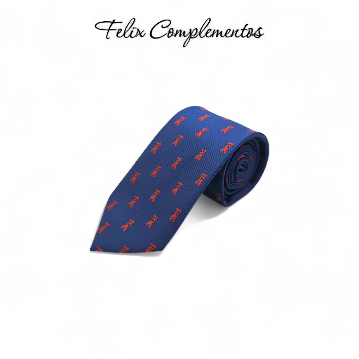 Gravata azul marinho Curro Expo 92