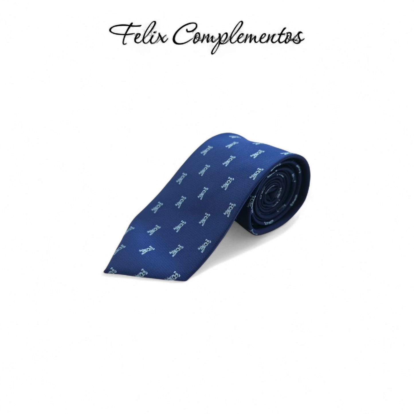 Gravata azul marinho Curro Expo 92