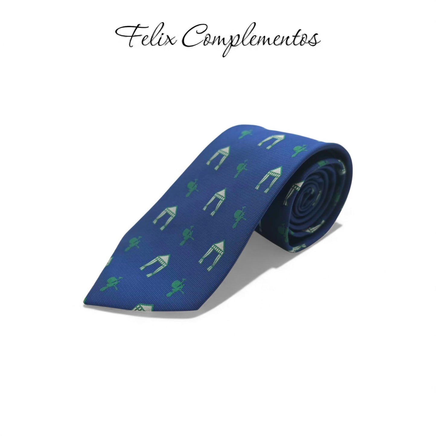 Gravata azul marinho Curro Expo 92