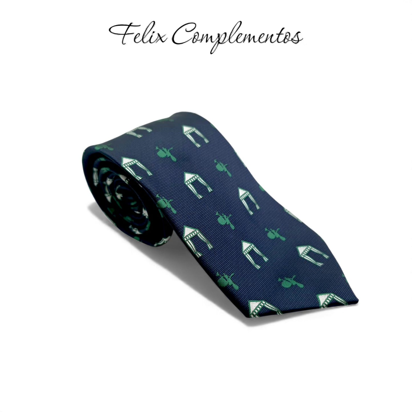 Gravata azul marinho Curro Expo 92