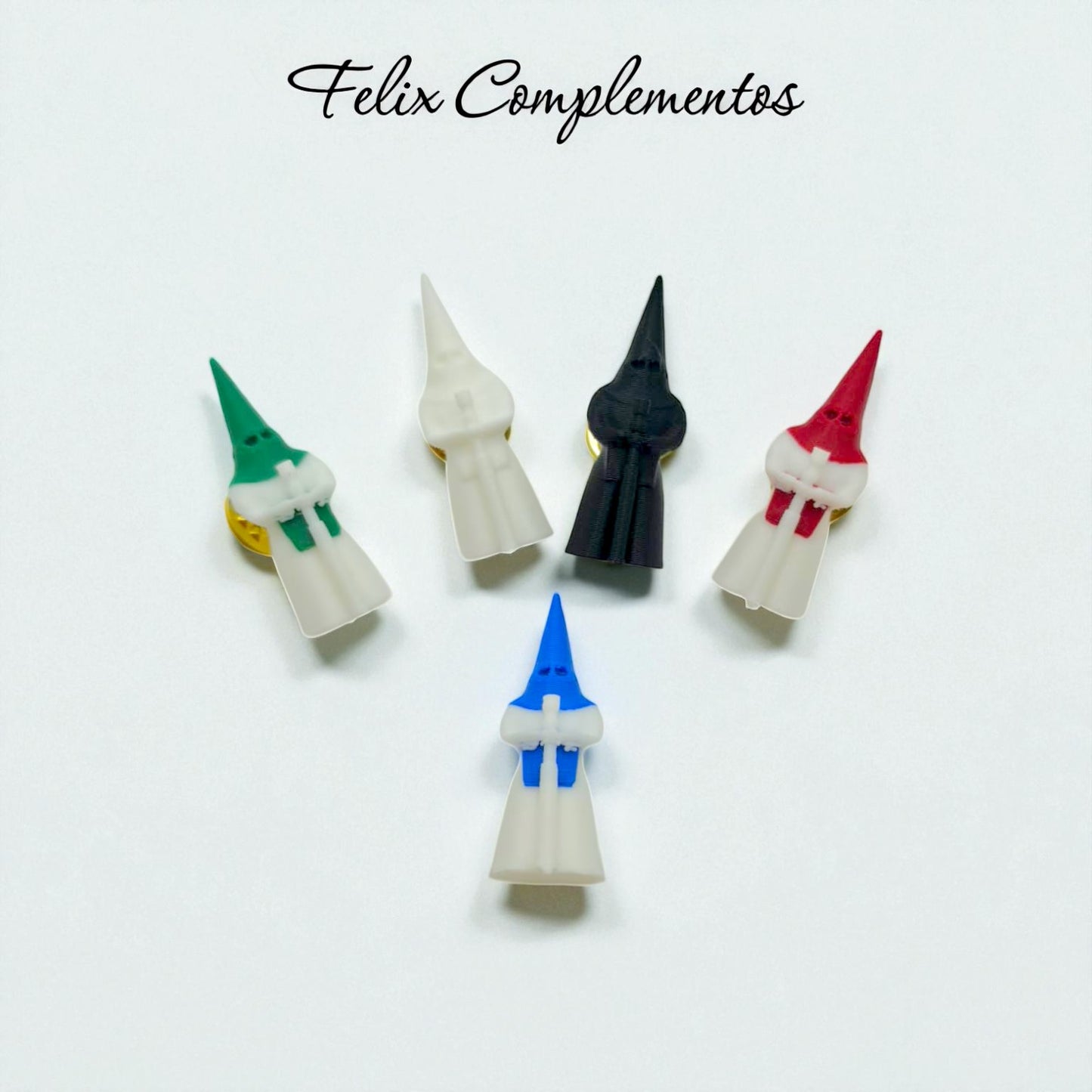 Pin de aço esmeralda Macarena