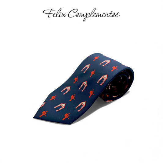 Corbata Caseta y Giraldillo Seda