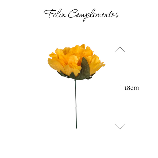 Peonia naranja calendura