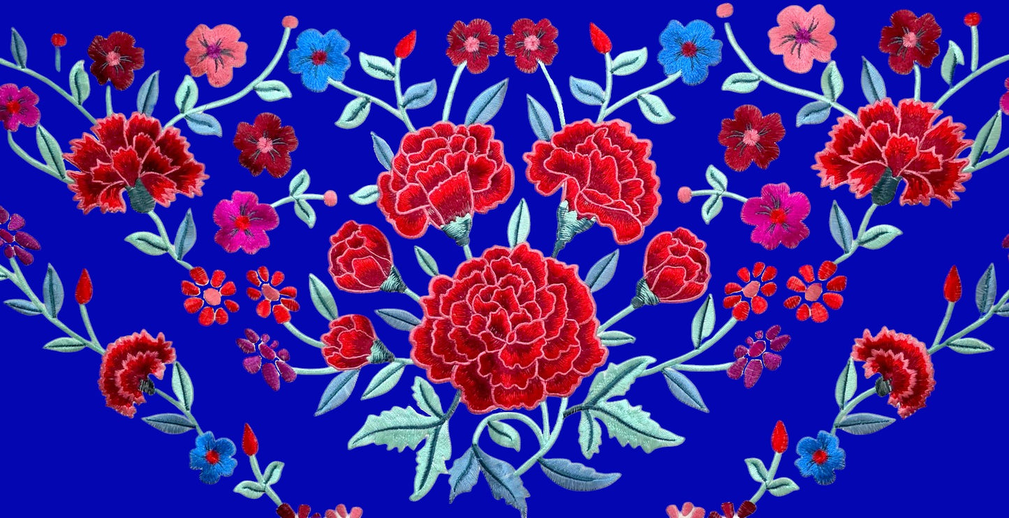 Manton Cadete Dianthus Azul